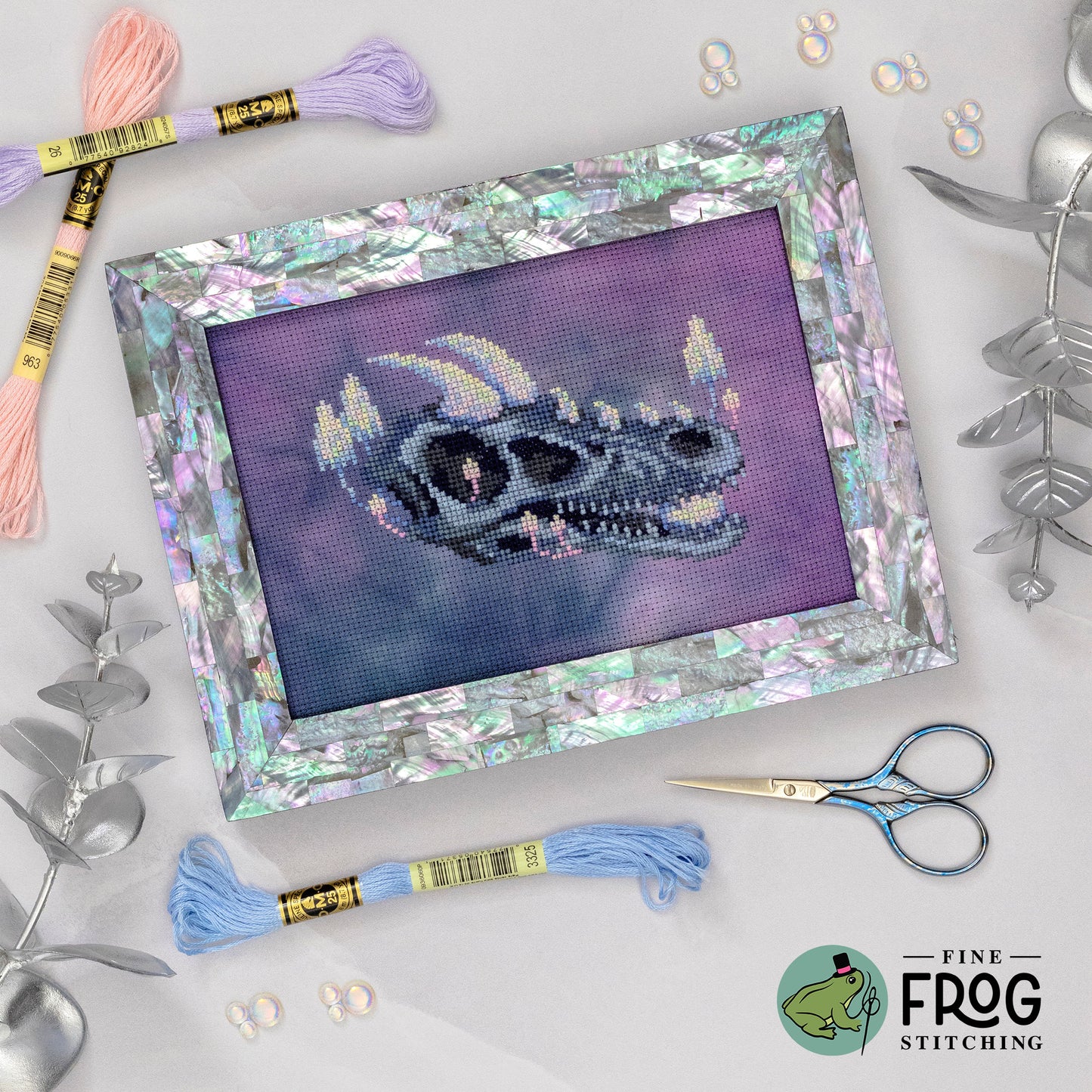 Opal Dragon - Printed Cross Stitch Chart