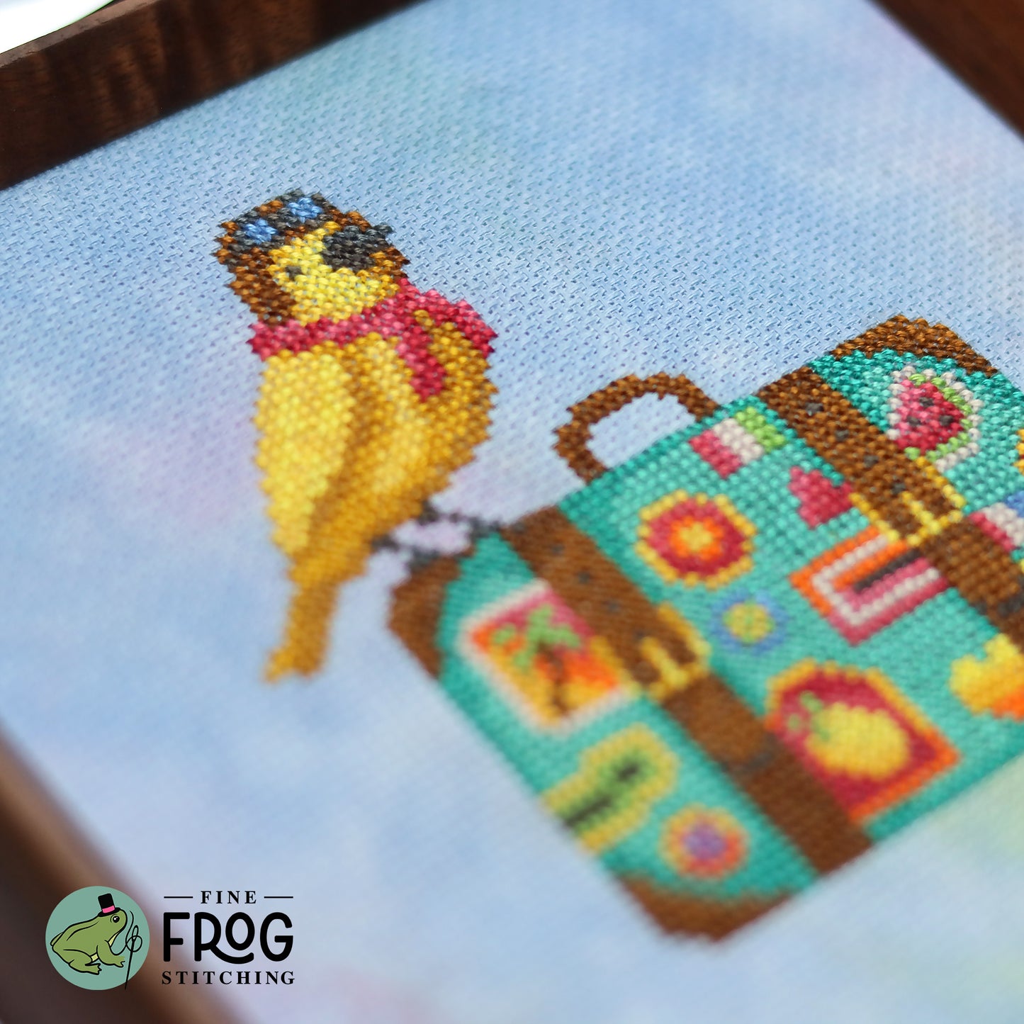 Bird Globetrotter - Printed Cross Stitch Chart
