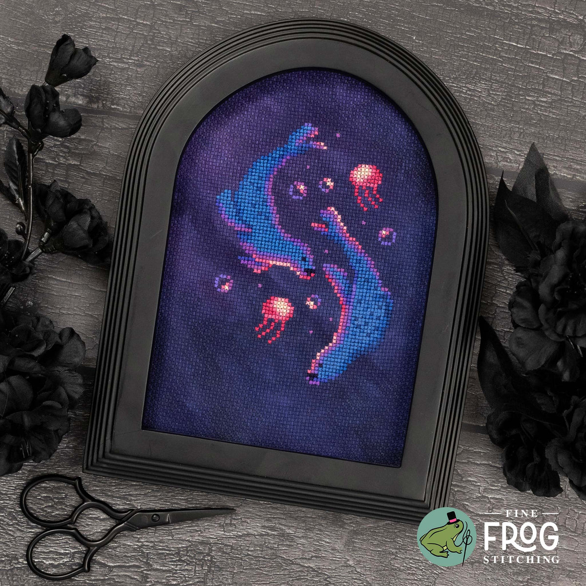 PREORDER 🌟 Deep Sea Duet - Printed Cross Stitch Chart