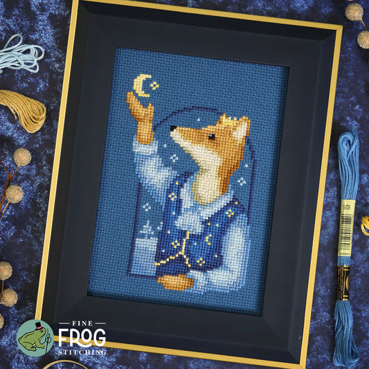 Winter Sky Prince - Printed Cross Stitch Chart