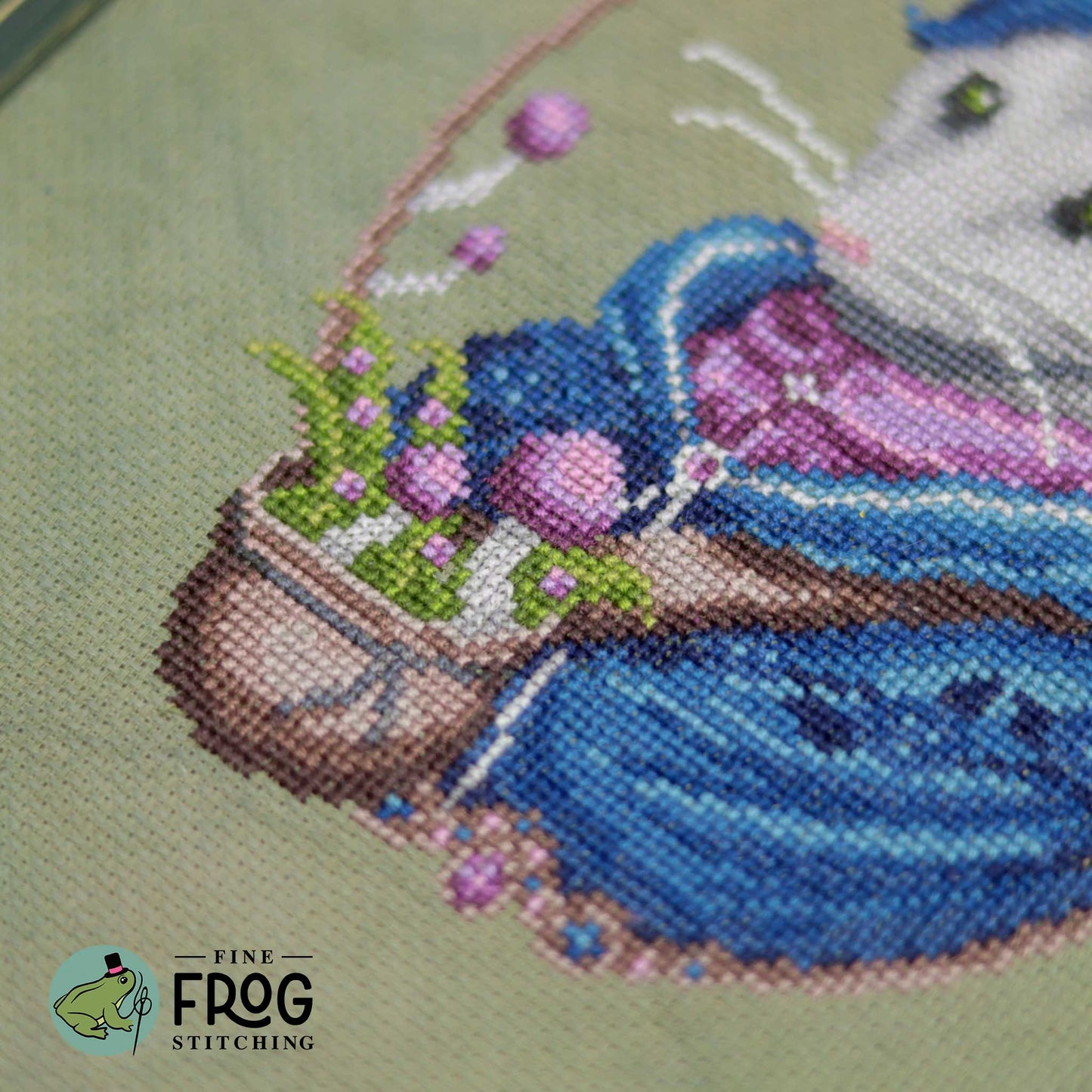 Opossum Forager - Printed Cross Stitch Chart