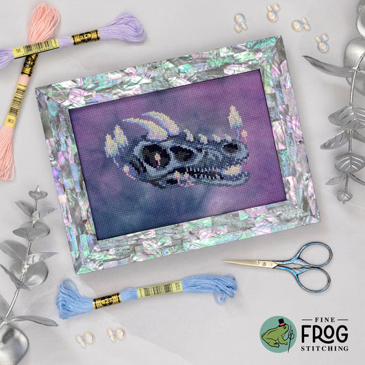 Opal Dragon - Printed Cross Stitch Chart