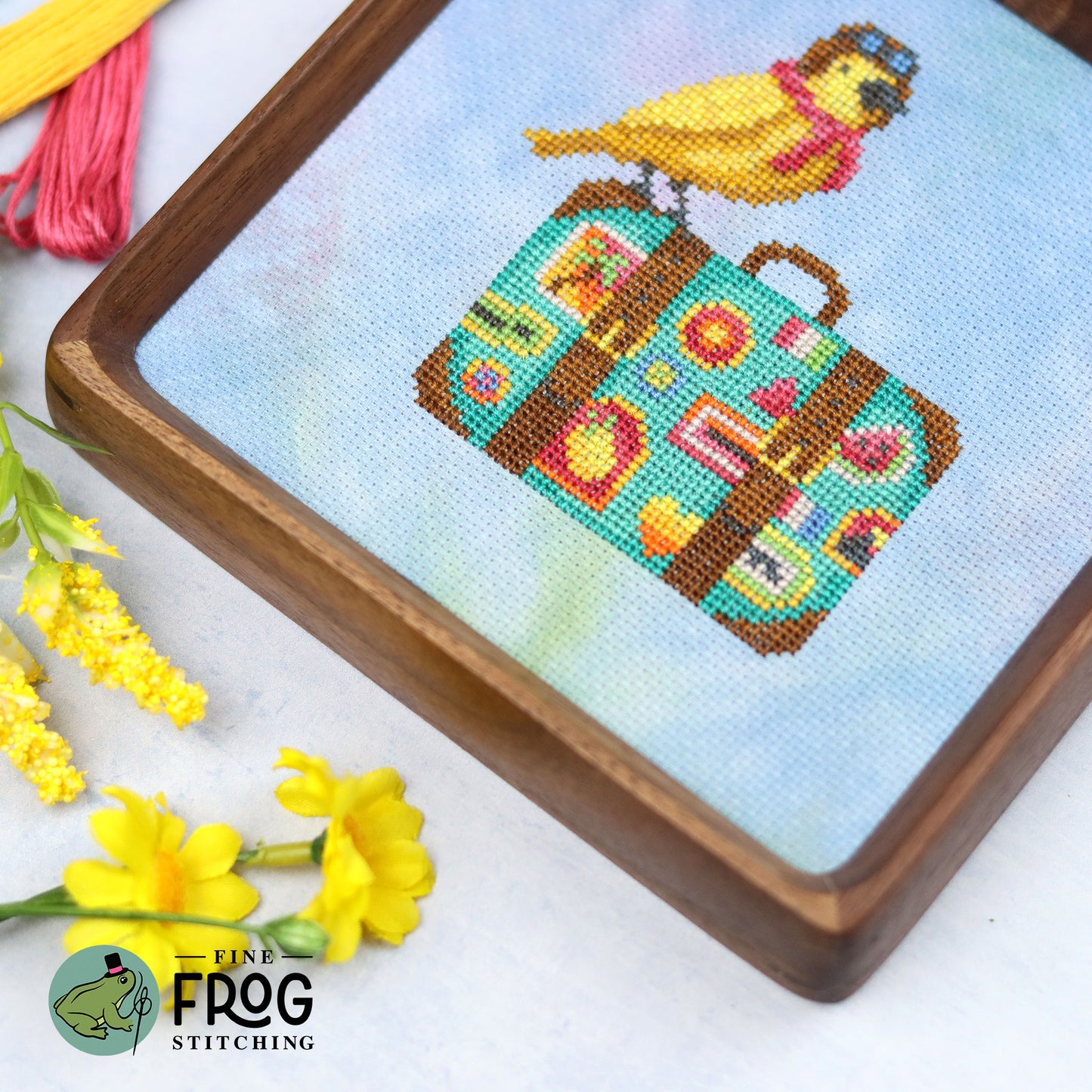 Bird Globetrotter - Printed Cross Stitch Chart