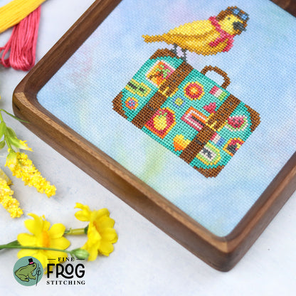 Bird Globetrotter - Printed Cross Stitch Chart