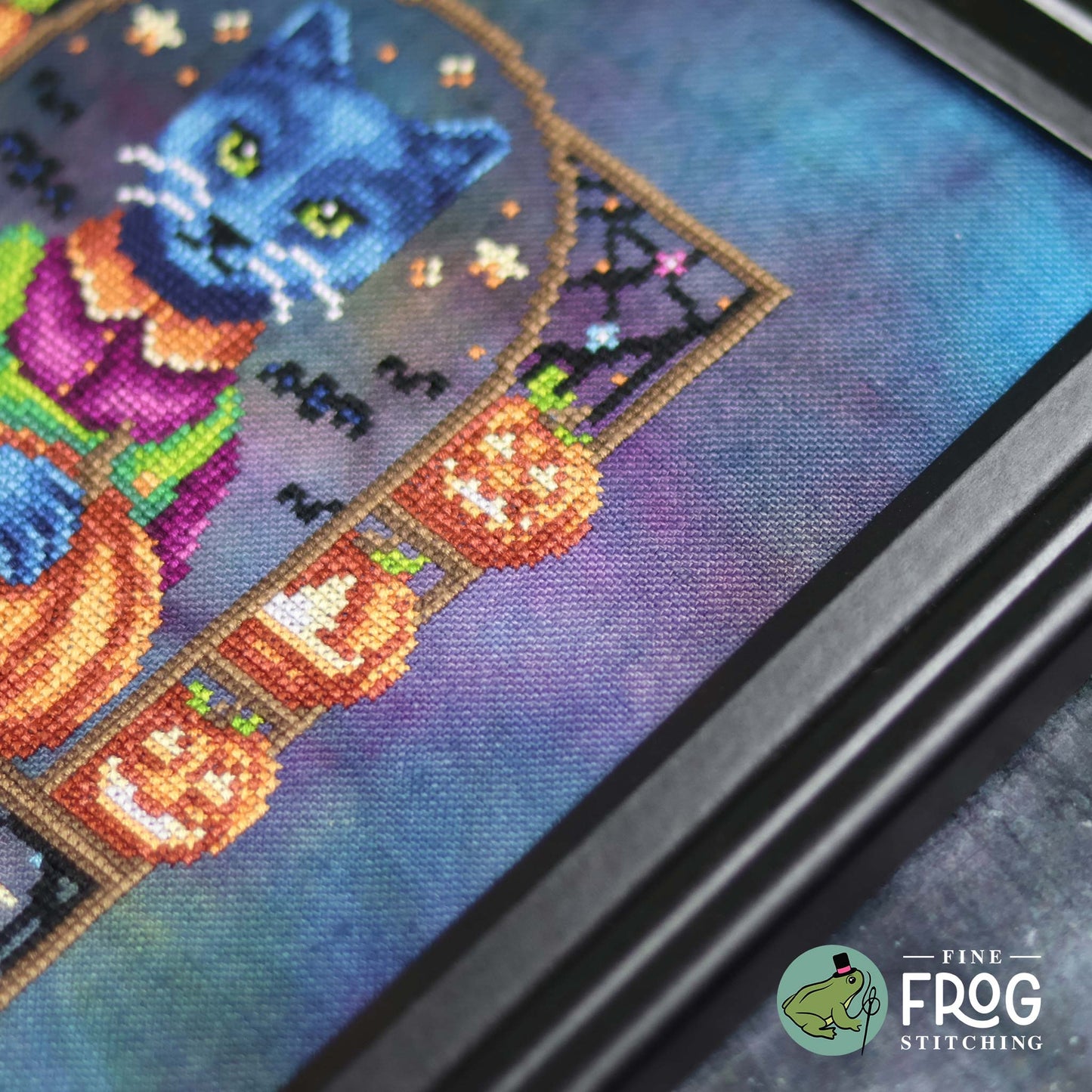 Purrfect Pumpkin Co - Printed Cross Stitch Chart