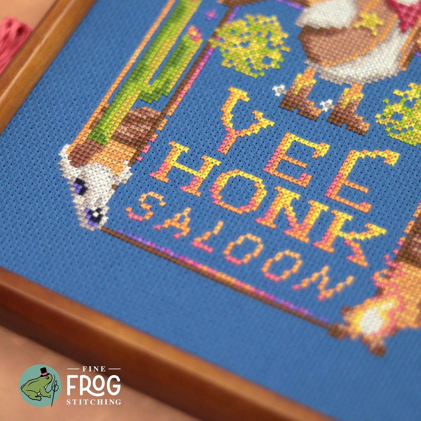 Yee Honk Saloon - Printed Cross Stitch Chart