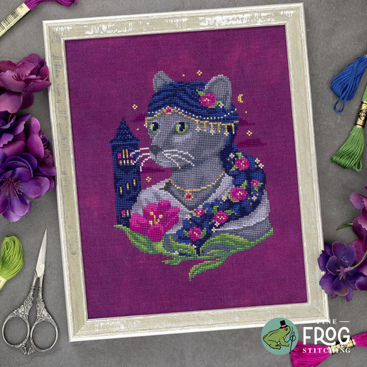 Purrsinette - Printed Cross Stitch Chart