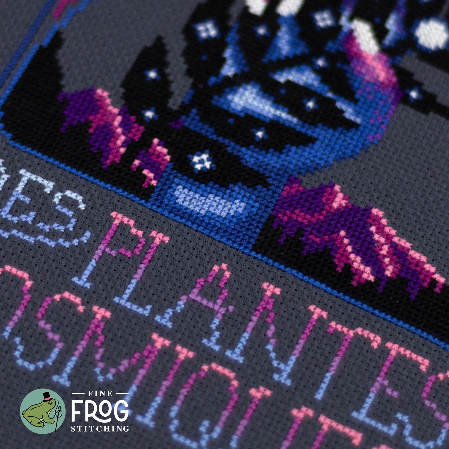 Cosmic Plant Book - Printed Cross Stitch Chart