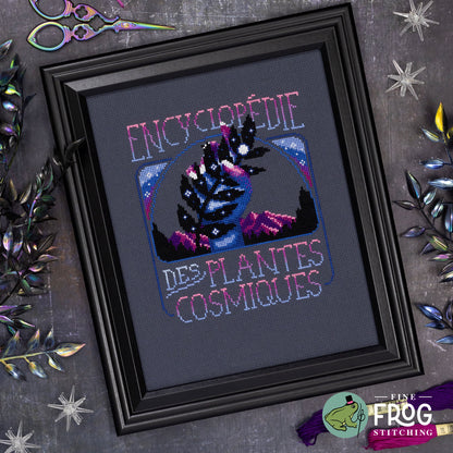 Cosmic Plant Book - Printed Cross Stitch Chart