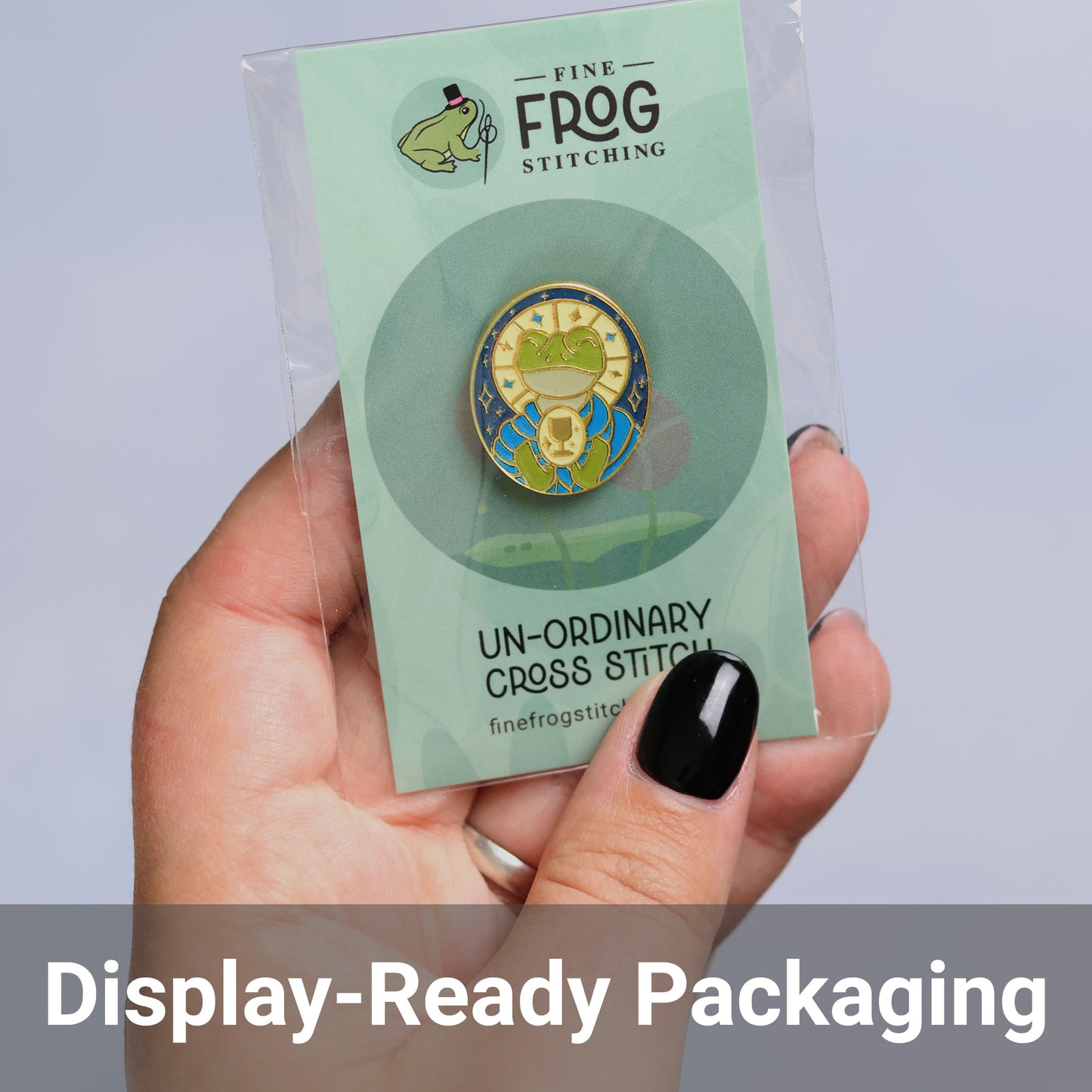 Box Turtle Needleminder - Magnetic Cross Stitch Needle Holder